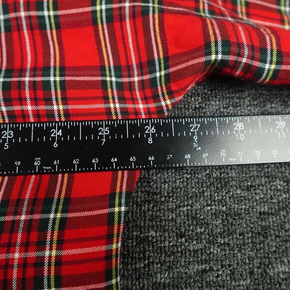 Vineyard Vines Shirt Womens 8 Red Plaid Weekend Button Down‎ Relaxed Christmas - Picture 12 of 14